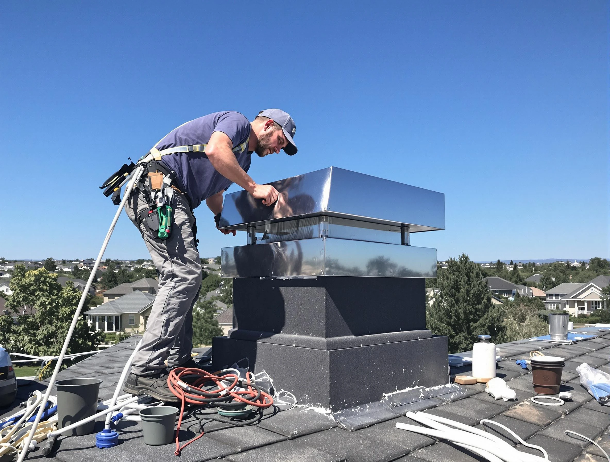 Chimney Cap Services in Bethany