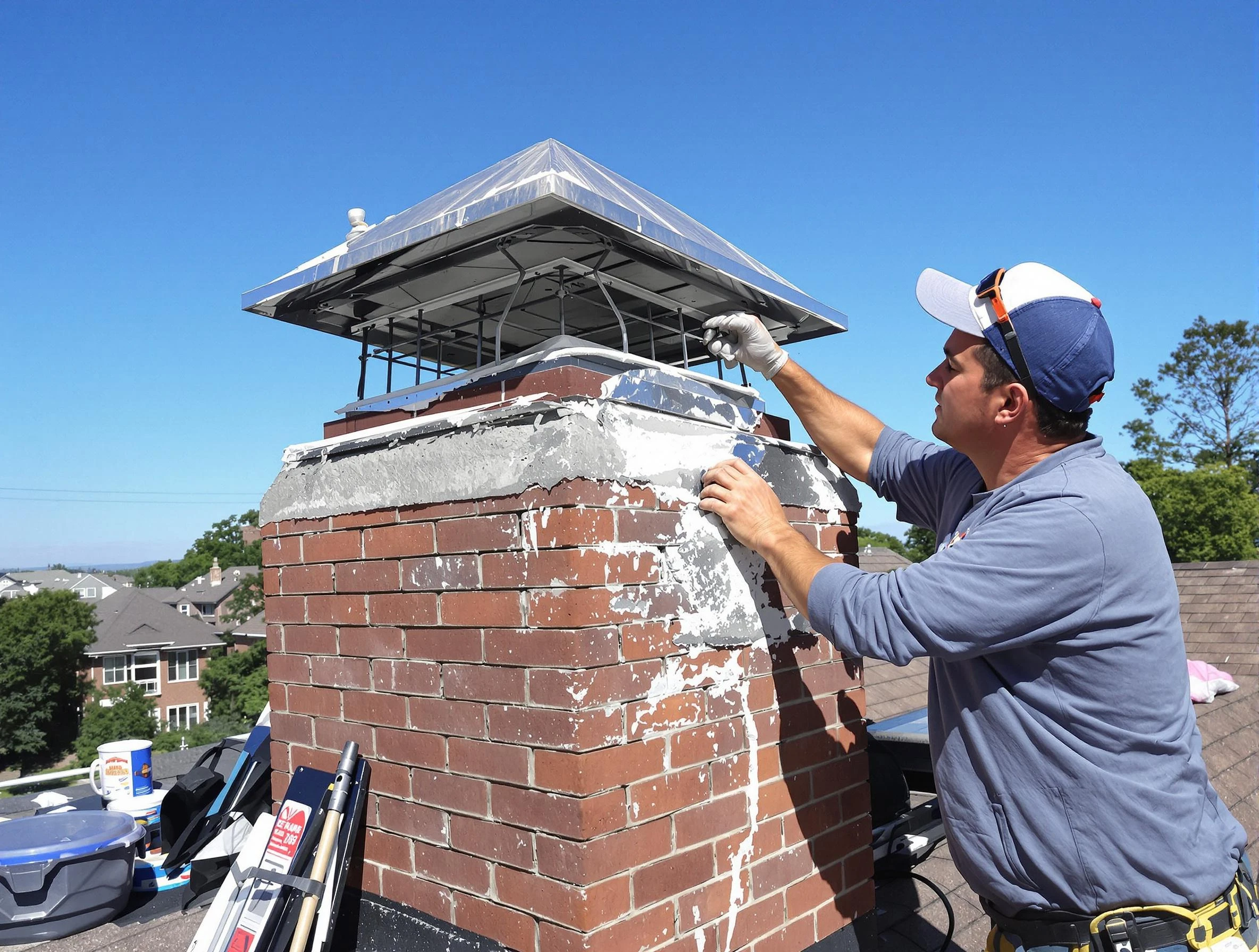 Chimney Crown Services in Bethany