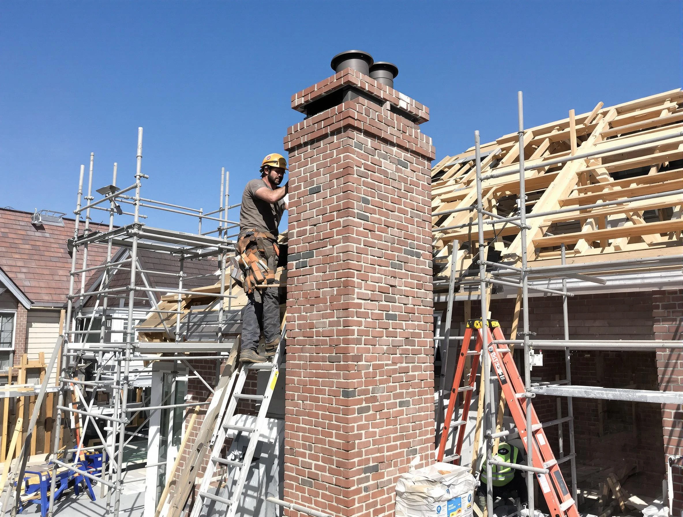 New chimney installation completed by Bethany Chimney Sweep in Bethany, OK